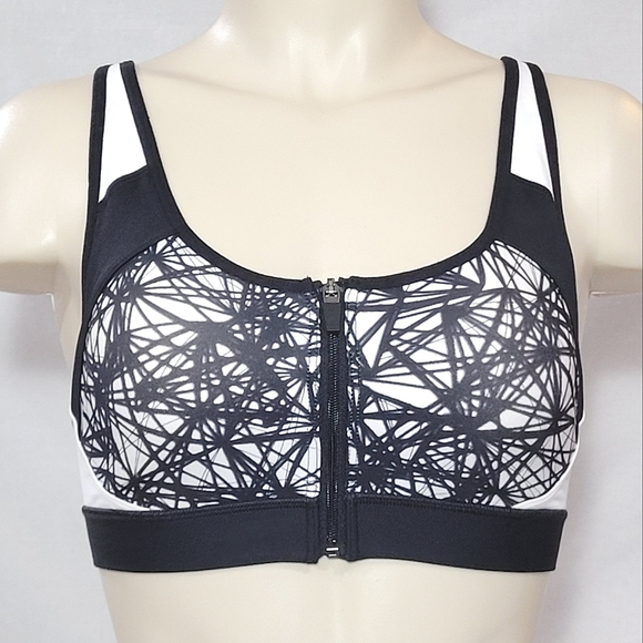 Champion N9643 Power Shape Max Zip Front Sport Bra - Picture 1 of 6